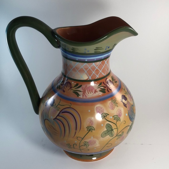 Danna Cullen Large Zrike Chanticleer Pitcher - Picture 2 of 8